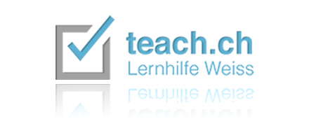 logo teach.ch Lernhilfe Weiss Zürich