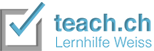 Logo Teach.ch Lernhilfe Weiss Zürich